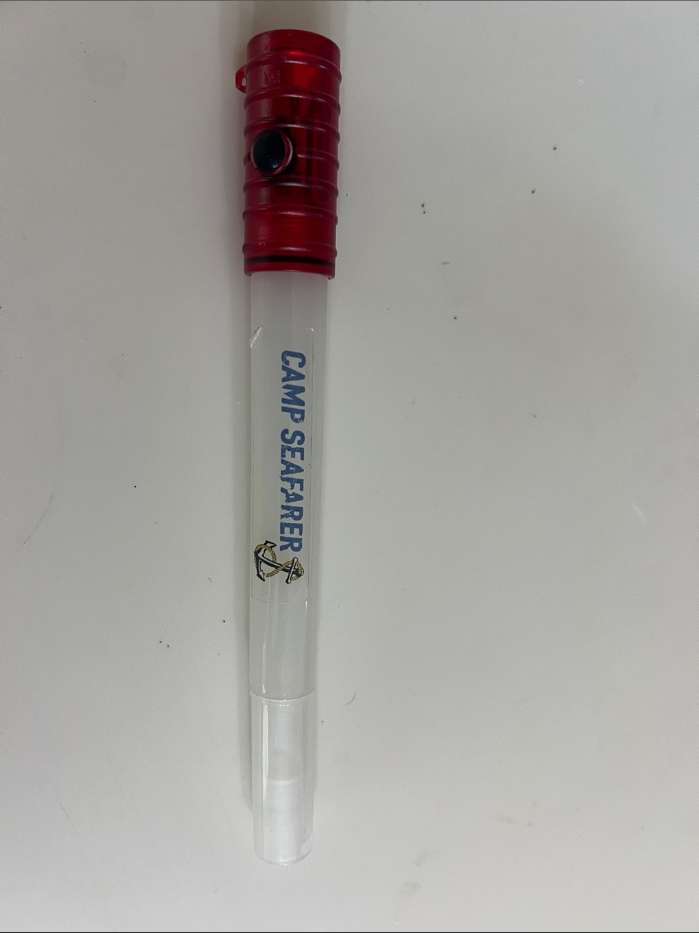 Camp Seafarer Glow Stick Wand - Red & Clear